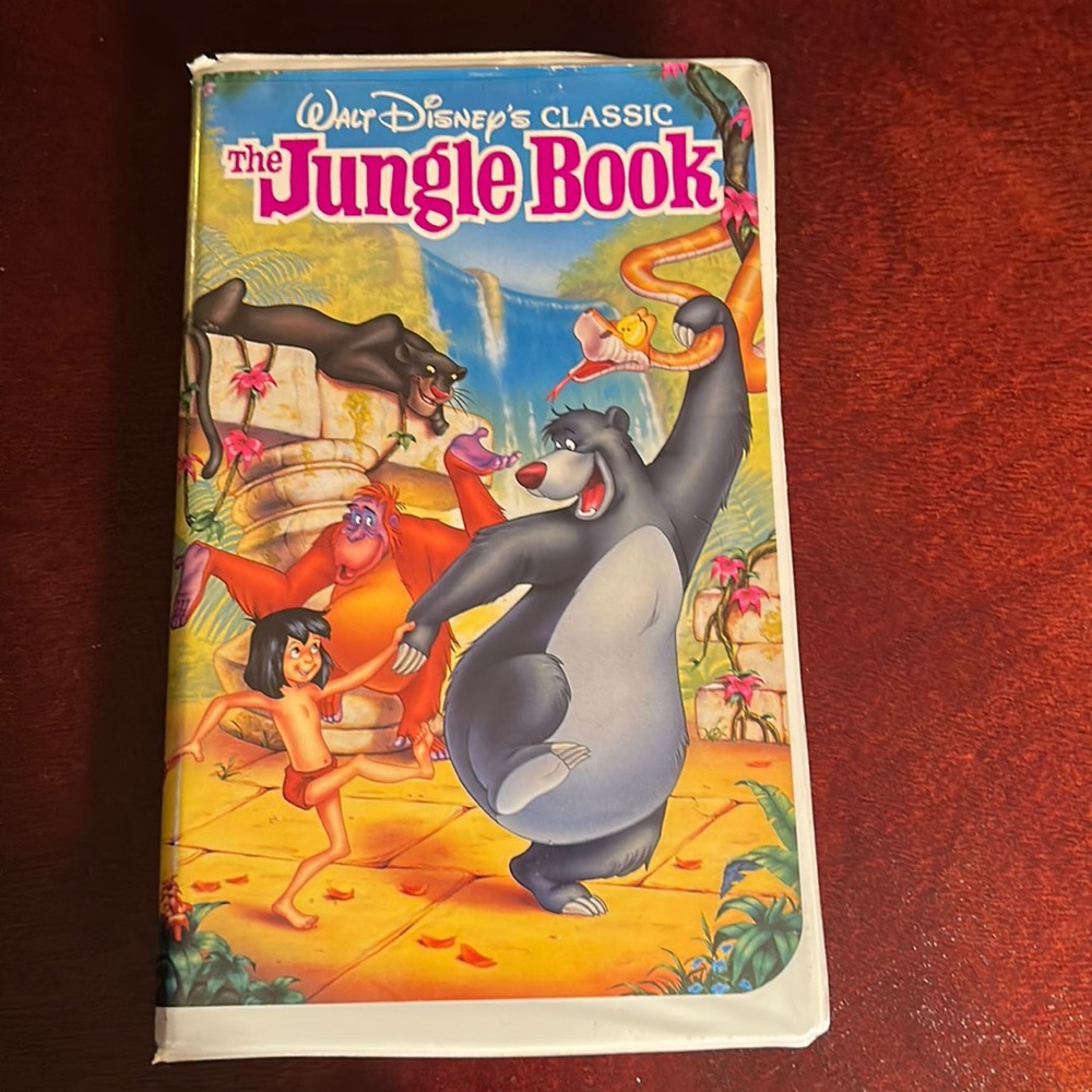 The Jungle Book VHS Black Diamond Classics